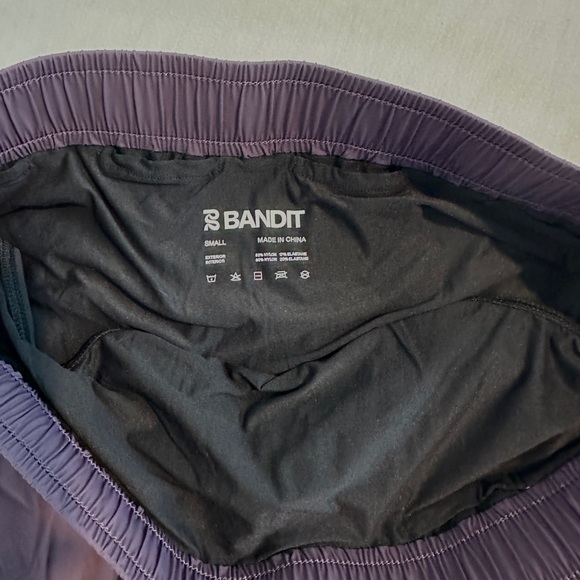 Bandit Running Vento Training Shorts 4” in color Nightshade Size Small - Picture 3 of 3